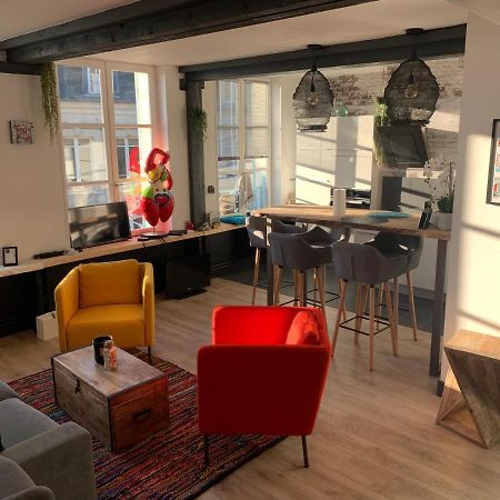 Apartamento La Loge Des Artistes Honfleur Exterior foto