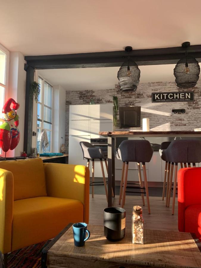 Apartamento La Loge Des Artistes Honfleur Exterior foto
